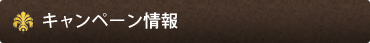 キャンペーン情報